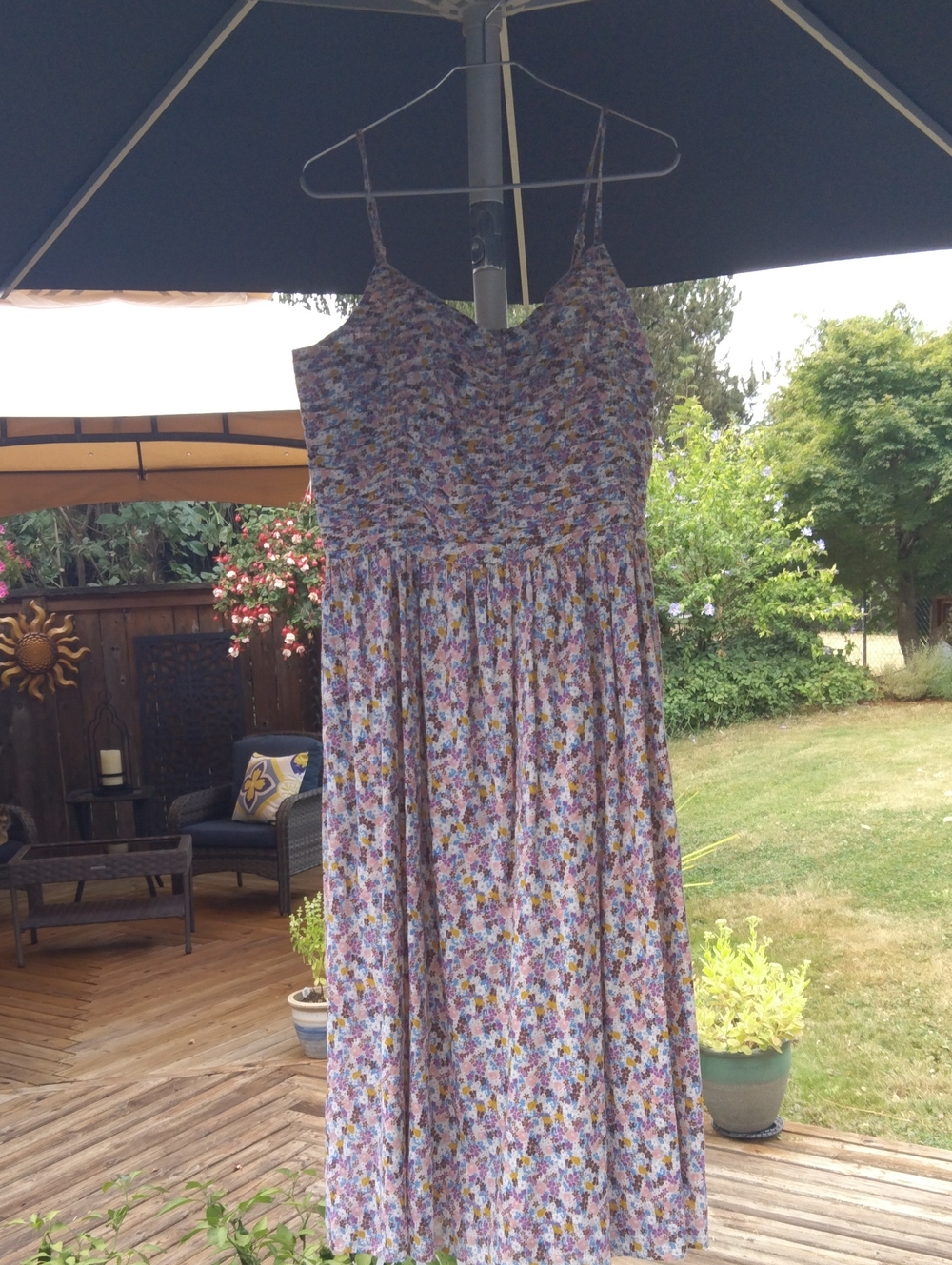 Flowered Summer Dress